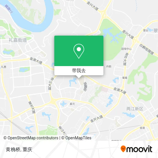 黄桷桥地图