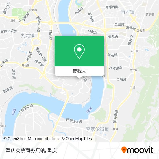 重庆黄桷商务宾馆地图