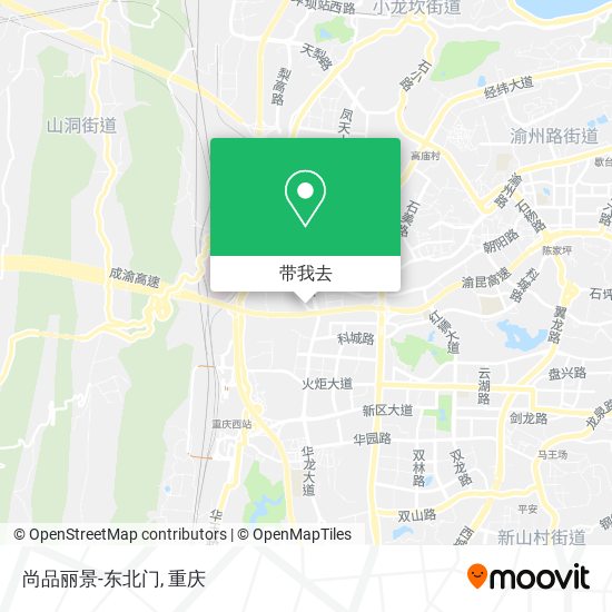 尚品丽景-东北门地图