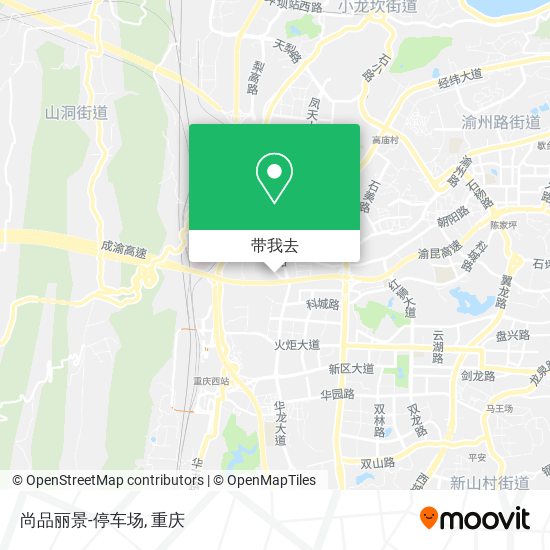 尚品丽景-停车场地图