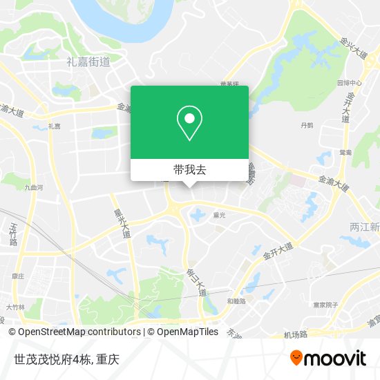 世茂茂悦府4栋地图