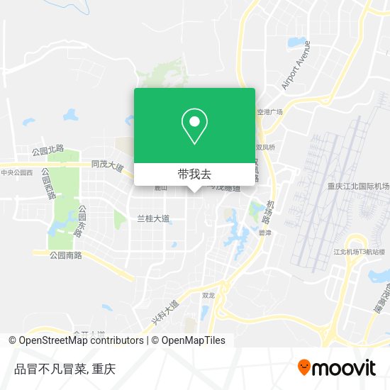 品冒不凡冒菜地图