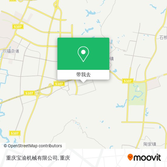 重庆宝渝机械有限公司地图