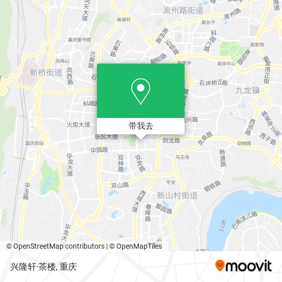 兴隆轩·茶楼地图