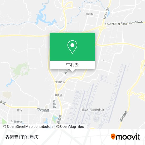 香海驿门诊地图