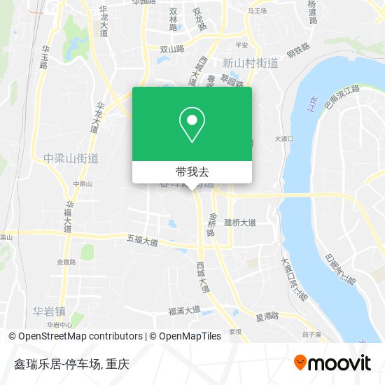 鑫瑞乐居-停车场地图
