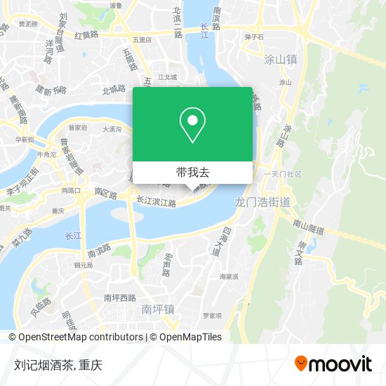 刘记烟酒茶地图