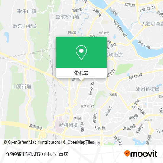 华宇都市家园客服中心地图