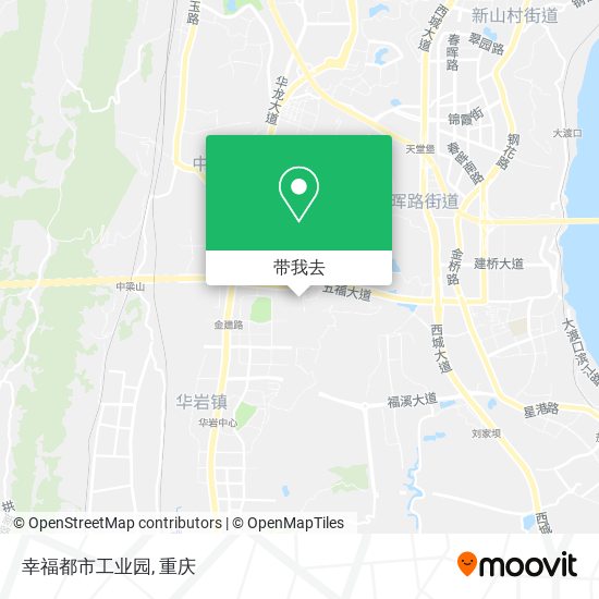 幸福都市工业园地图