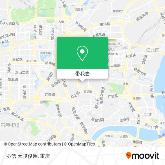 协信·天骏俊园地图