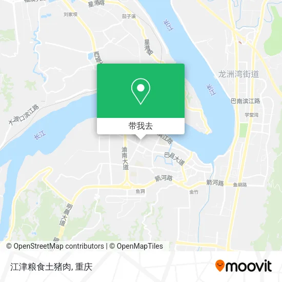 江津粮食土猪肉地图