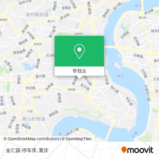 金汇园-停车库地图