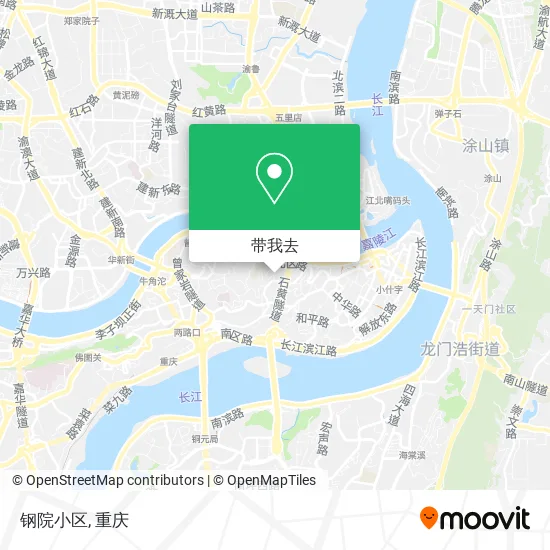 钢院小区地图