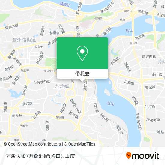 万象大道/万象润街(路口)地图