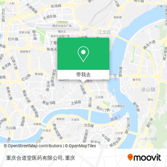 重庆合道堂医药有限公司地图