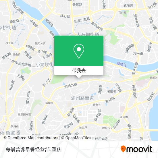 每晨营养早餐经营部地图