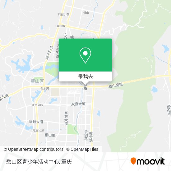 碧山区青少年活动中心地图