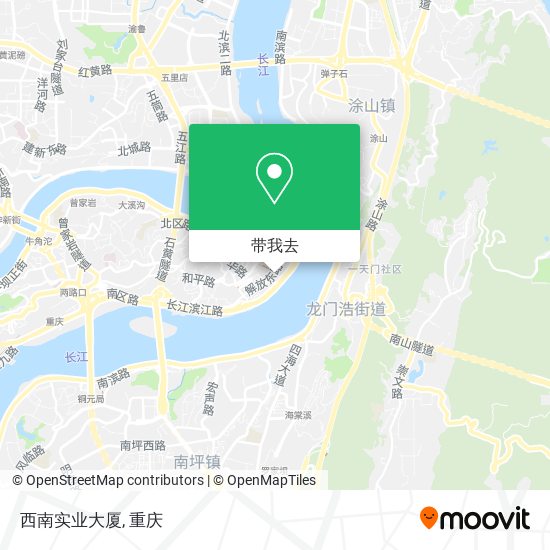 西南实业大厦地图