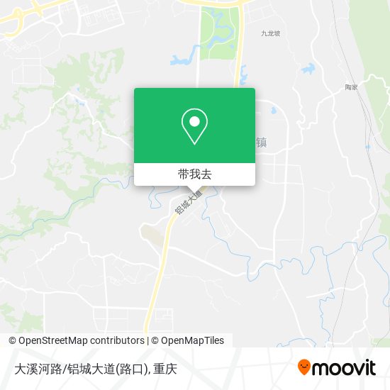 大溪河路/铝城大道(路口)地图
