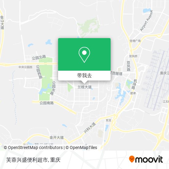 芙蓉兴盛便利超市地图