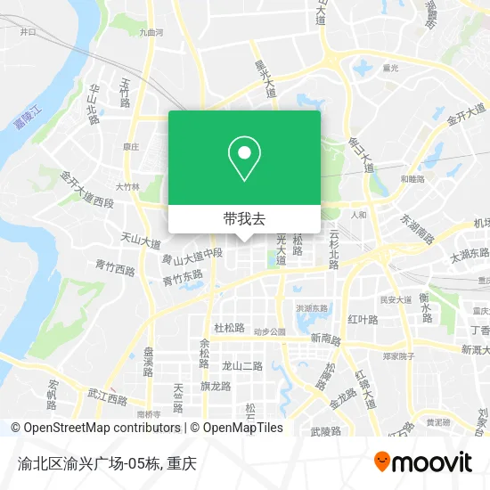 渝北区渝兴广场-05栋地图