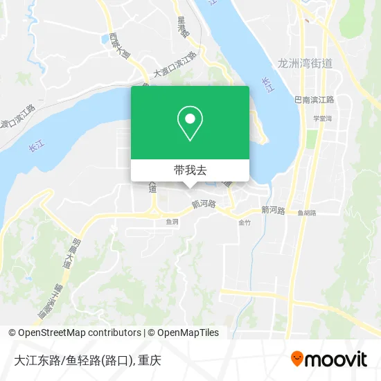 大江东路/鱼轻路(路口)地图