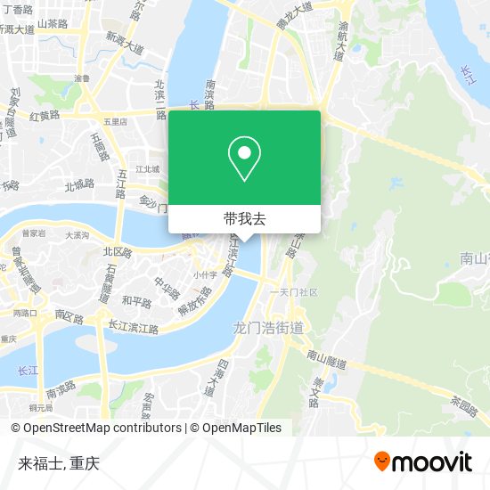 来福士地图