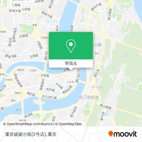 重庆妮妮小筑(2号店)地图