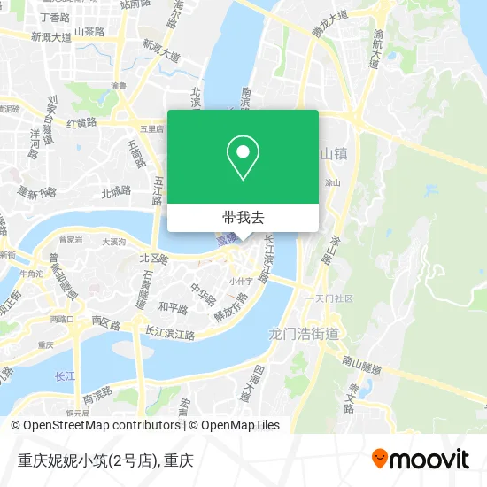 重庆妮妮小筑(2号店)地图