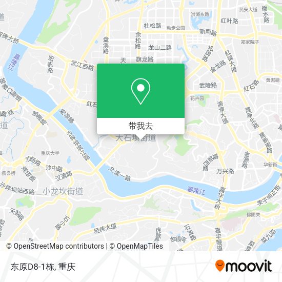 东原D8-1栋地图