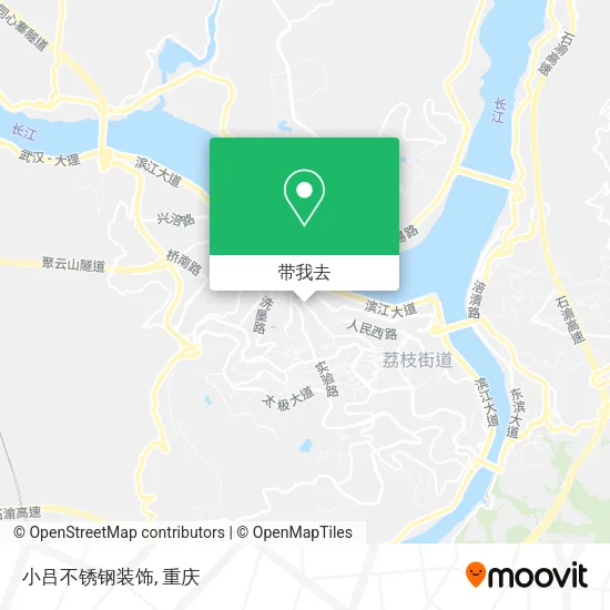 小吕不锈钢装饰地图