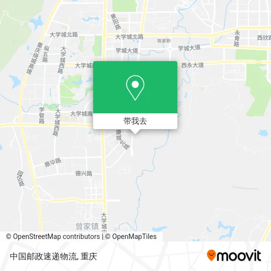 中国邮政速递物流地图
