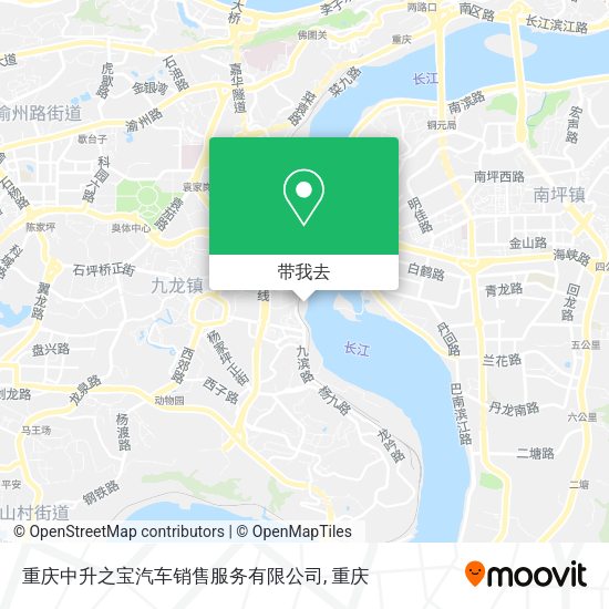 重庆中升之宝汽车销售服务有限公司地图