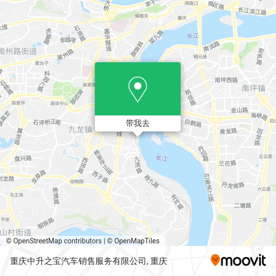 重庆中升之宝汽车销售服务有限公司地图