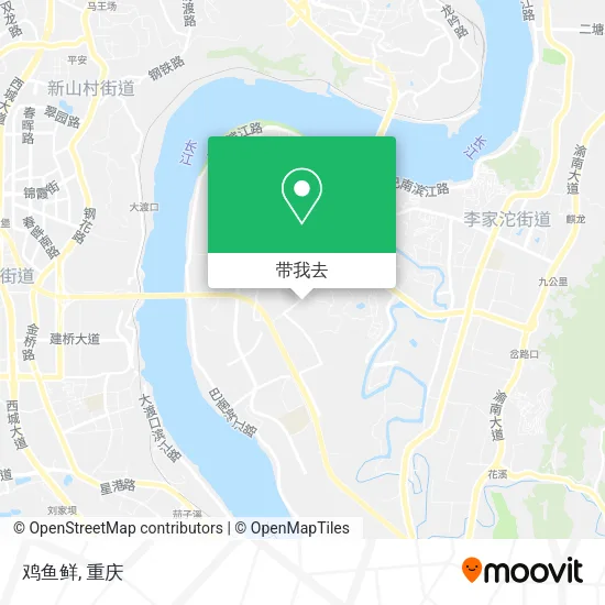 鸡鱼鲜地图