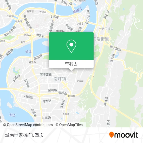 城南世家-东门地图