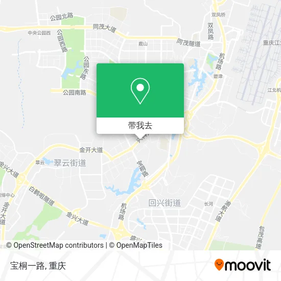 宝桐一路地图
