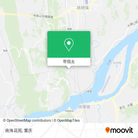 南海花苑地图
