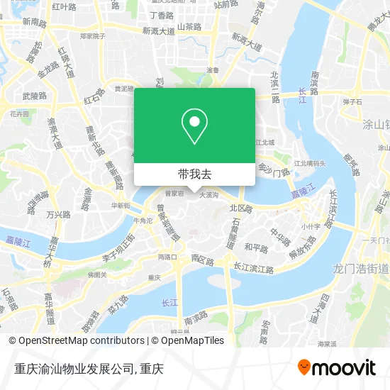 重庆渝汕物业发展公司地图