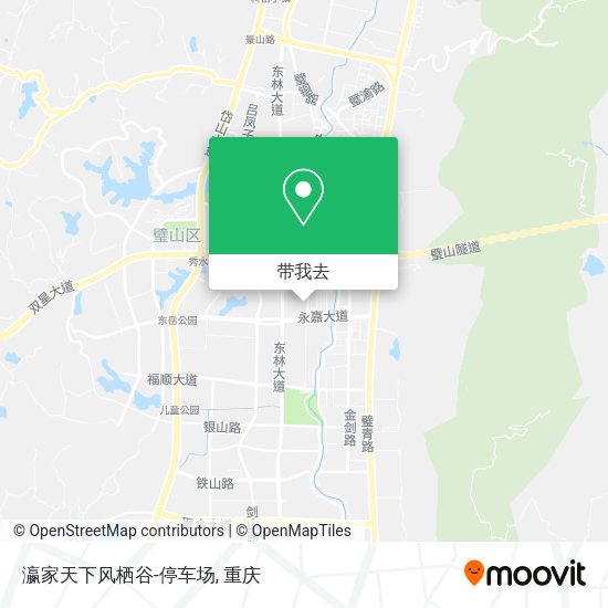 瀛家天下风栖谷-停车场地图