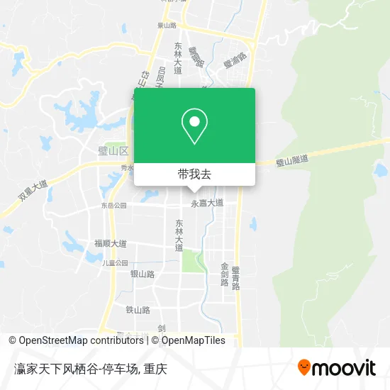 瀛家天下风栖谷-停车场地图