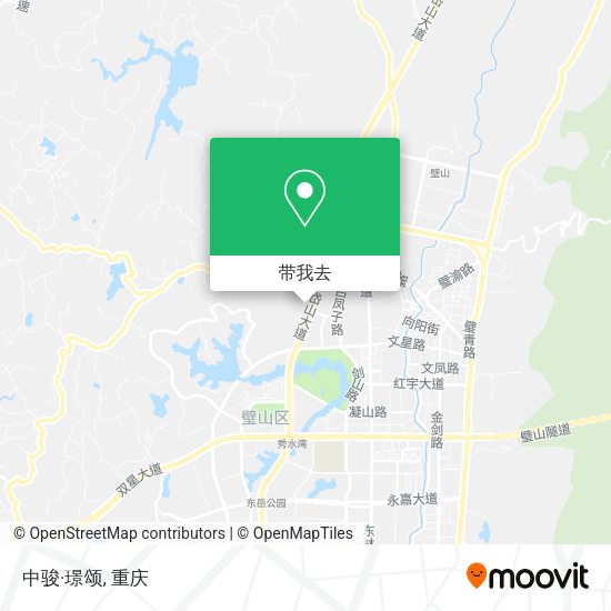 中骏·璟颂地图