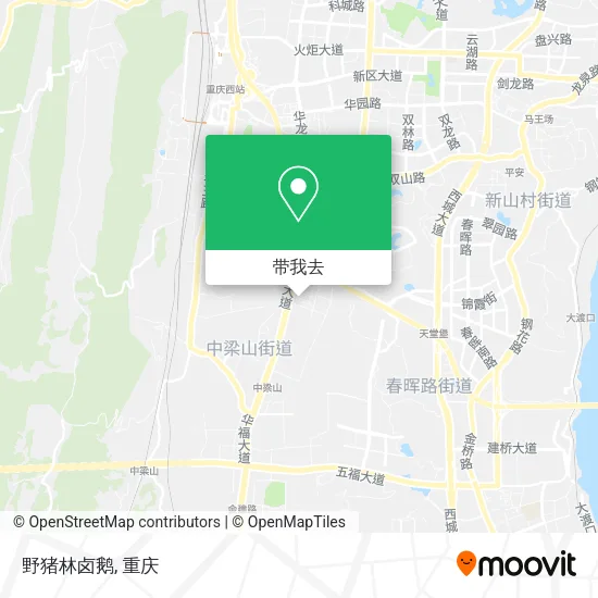 野猪林卤鹅地图