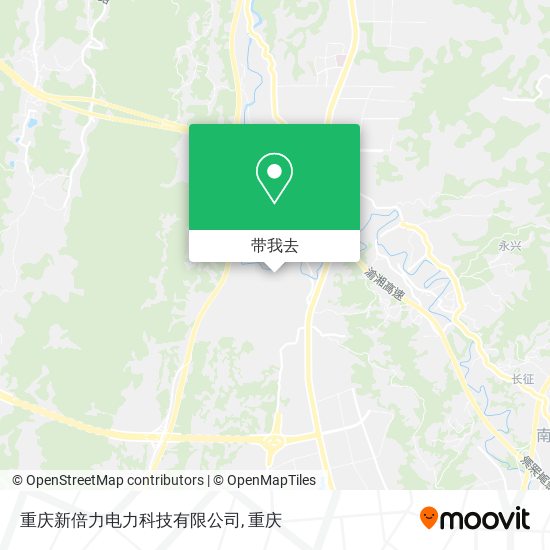 重庆新倍力电力科技有限公司地图