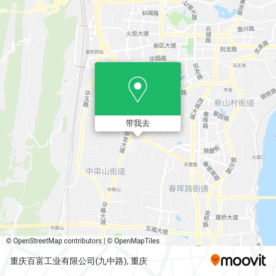 重庆百富工业有限公司(九中路)地图
