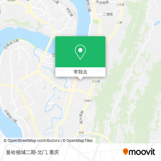 曼哈顿城二期-北门地图