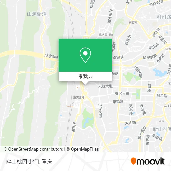畔山桃园-北门地图
