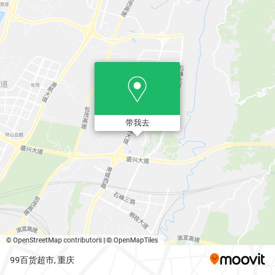 99百货超市地图