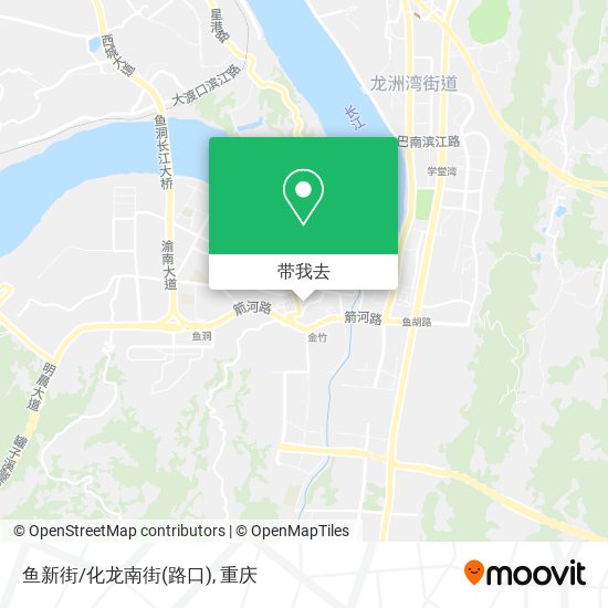 鱼新街/化龙南街(路口)地图