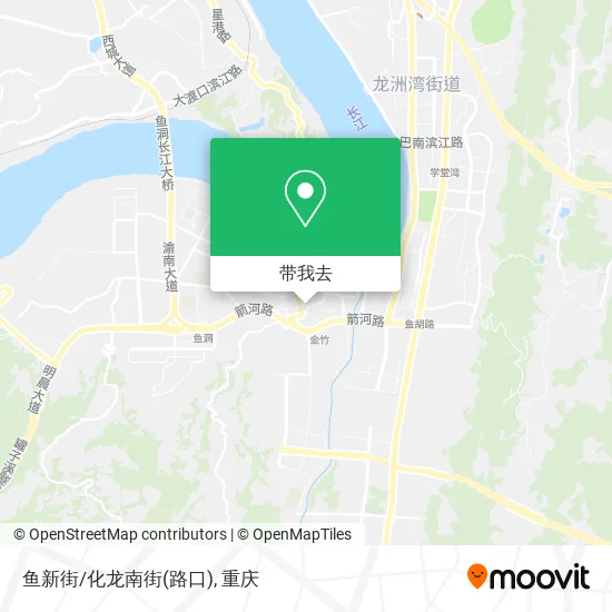 鱼新街/化龙南街(路口)地图